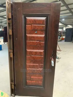 Standard Turkish Smooth Steel Metallic Single Door+Door Bell