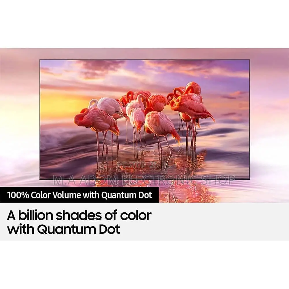 New 2021 Samsung 85” Q60A Qled Dual Led Tv+ Alexa Built In