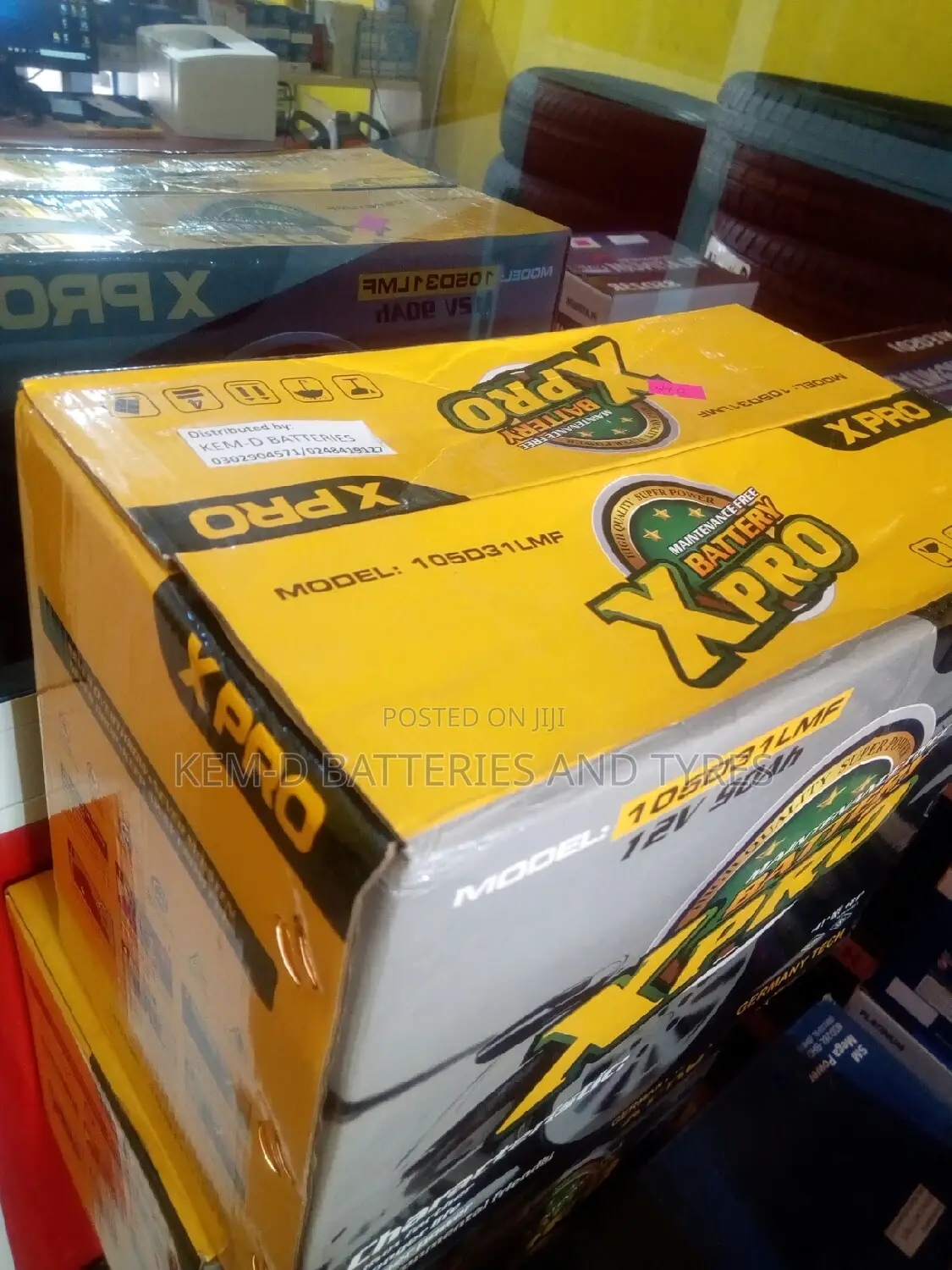17 Plates Car Battery Battery + Free Battery Delivery