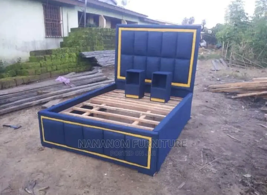 Turkish Double Bed Frame With Drawers Available