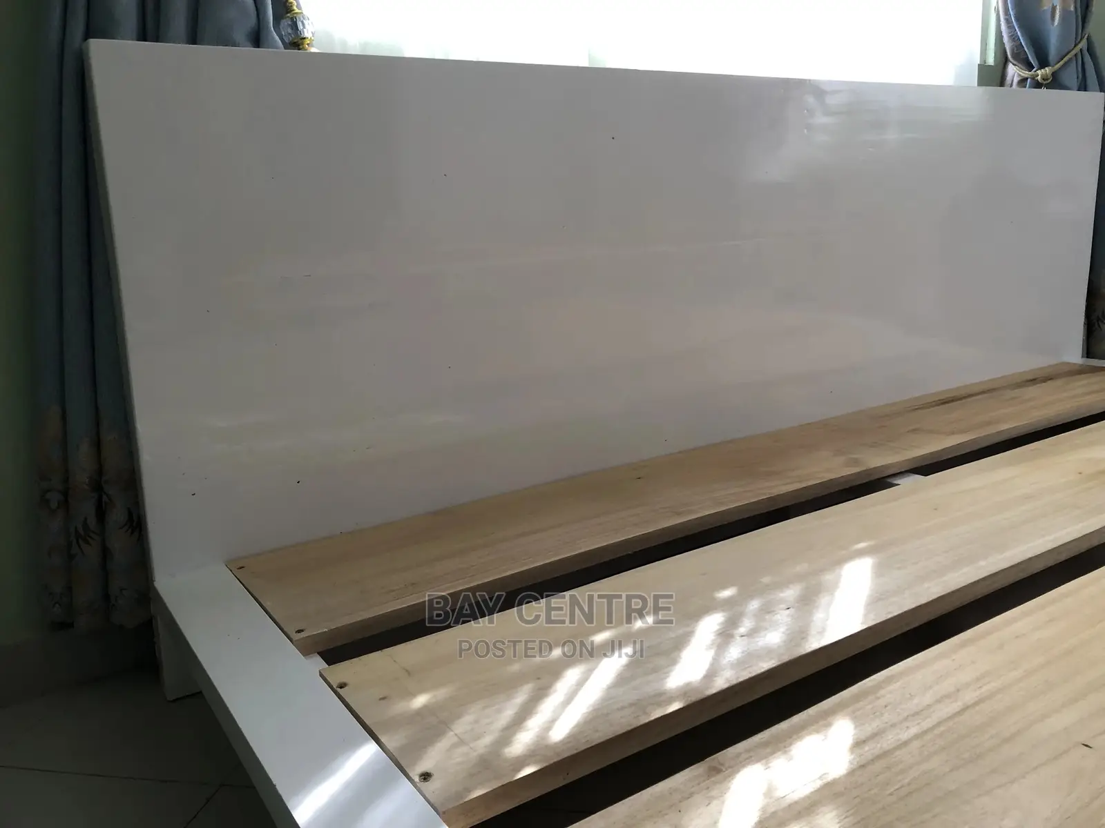 Flat Wooden Floor Bed