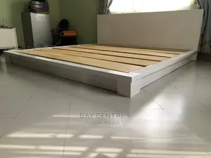 Flat Wooden Floor Bed