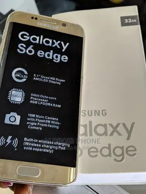 New Samsung Galaxy S6 edge 32 GB Gold