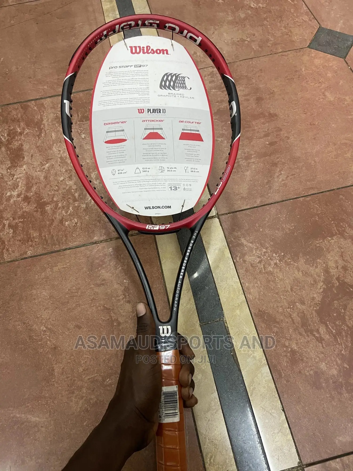 Original Welson Long Tennis Rackets