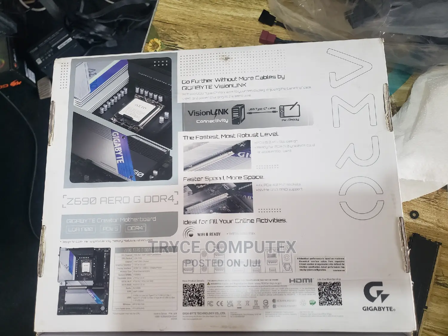 GIGABYTE Z690 AERO LGA 1700 12th Generation Motherboard