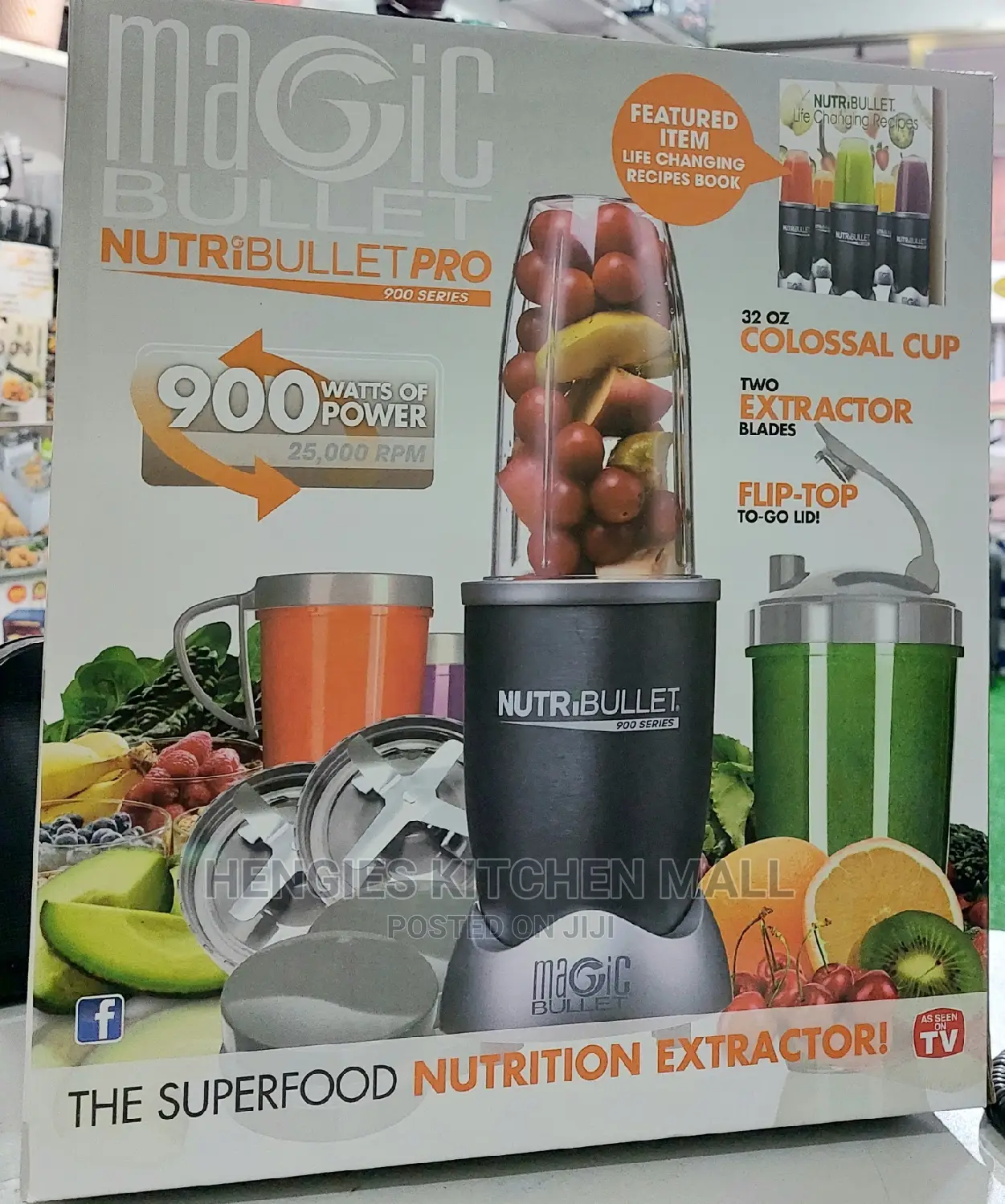 Nutribullet Pro 900watts