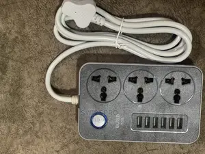 6 USB Charger Port + 3 Socket Extension Board