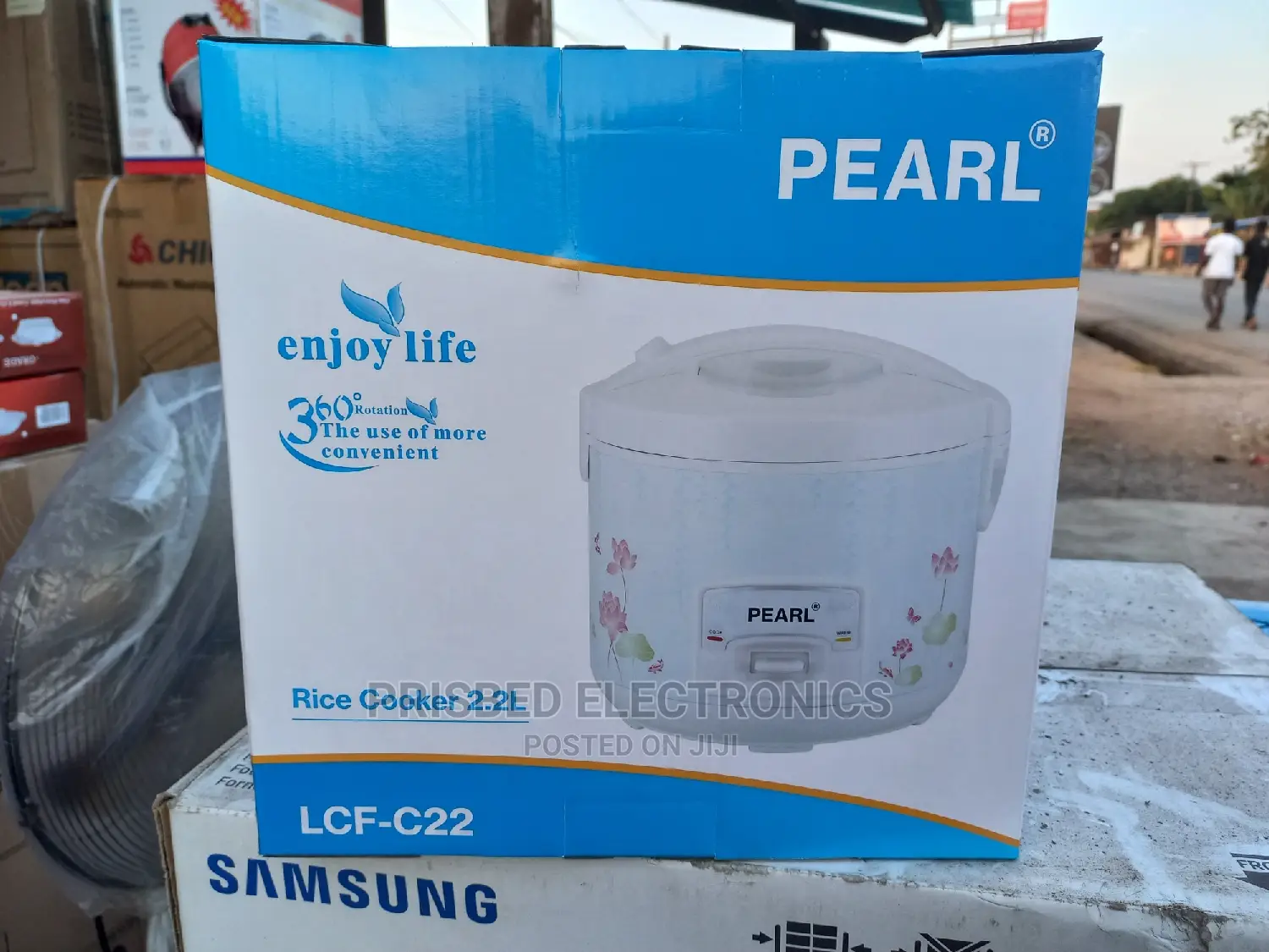 Pearl Non Stick Rice Cooker 2.2 Litres