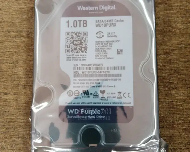 Wd 1tb Purple Surveillance Internal Hard Drive