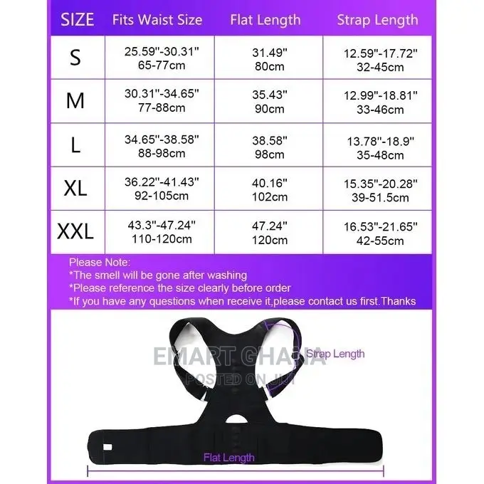 Magnetic Therapy Posture Corrector Lower Back Support