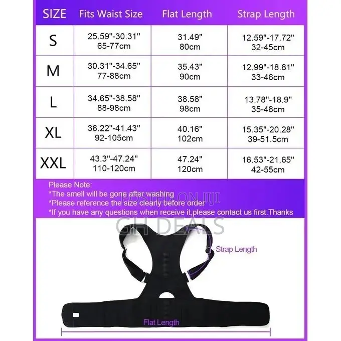 Magnetic Therapy Posture Corrector Lower Back Support