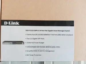Dlink Switch DGS F1210-26p Poe Managed