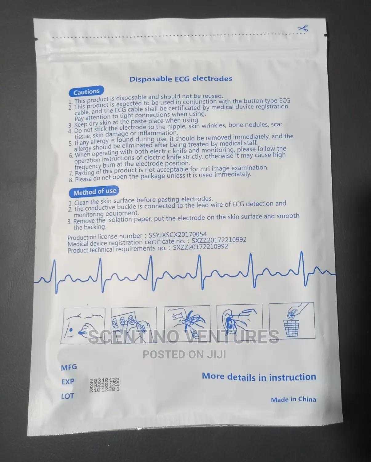Disposable ECG Electrodes