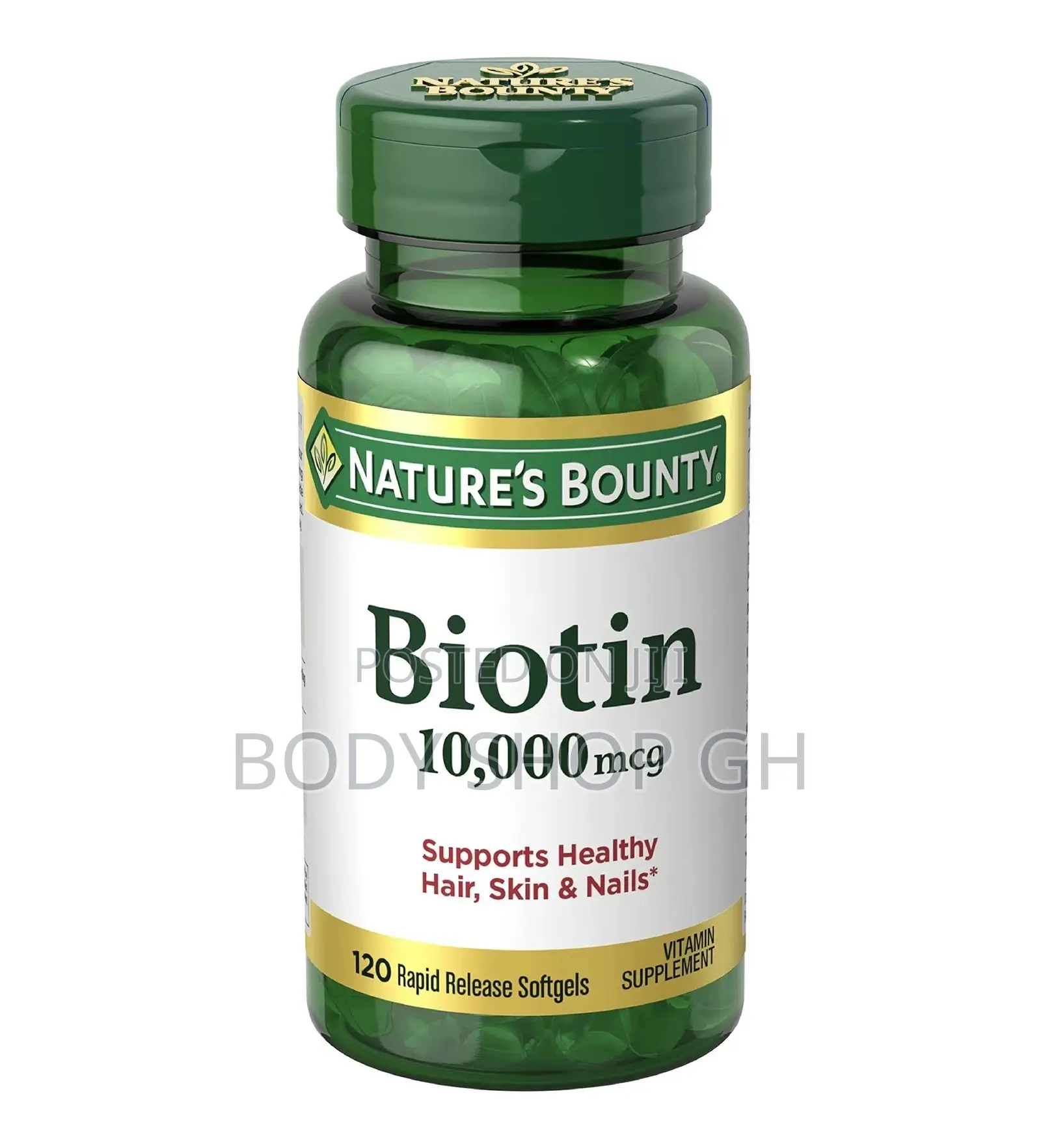 Nature’S Bounty Biotin-Supports Healthy Hair, Skin and Nails