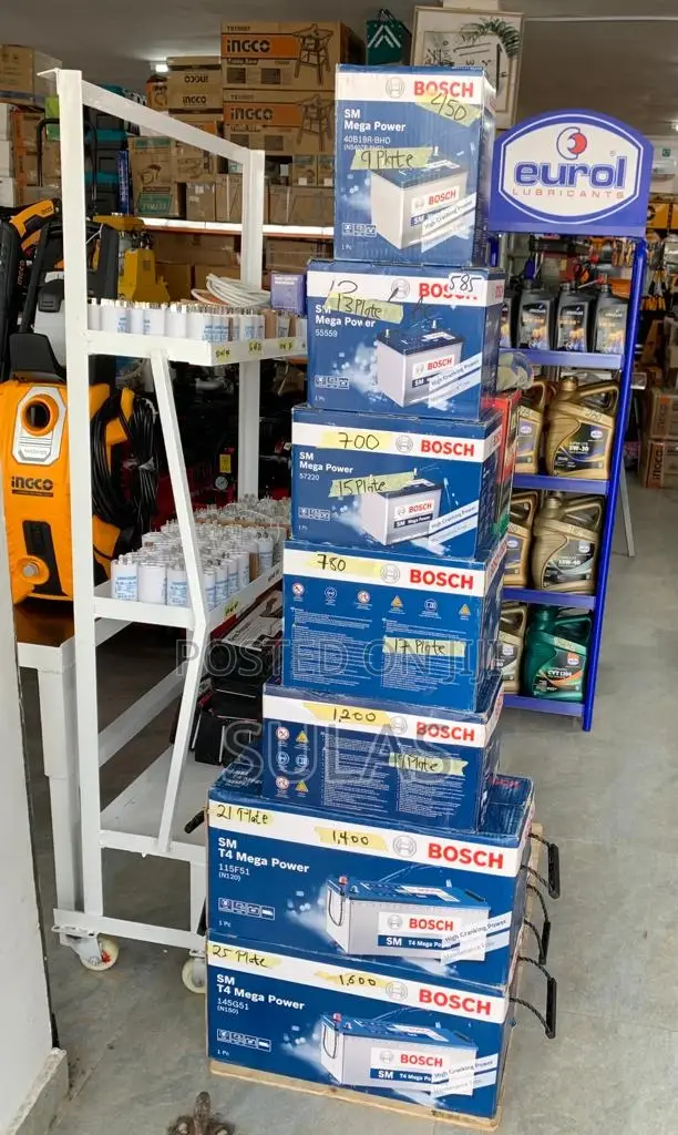 9 Plate Megar Bosch Batteries