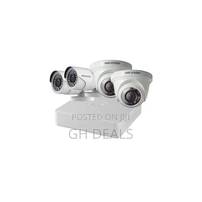 Hikvision DVR 4 Channel Turbo HD CCTV - White