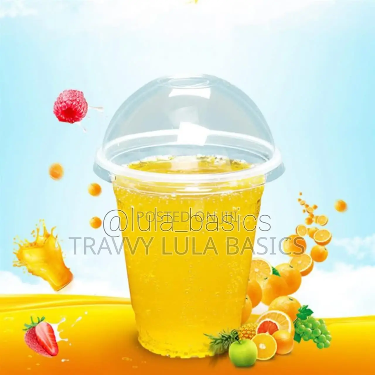 Disposable Cups +Dome Cover