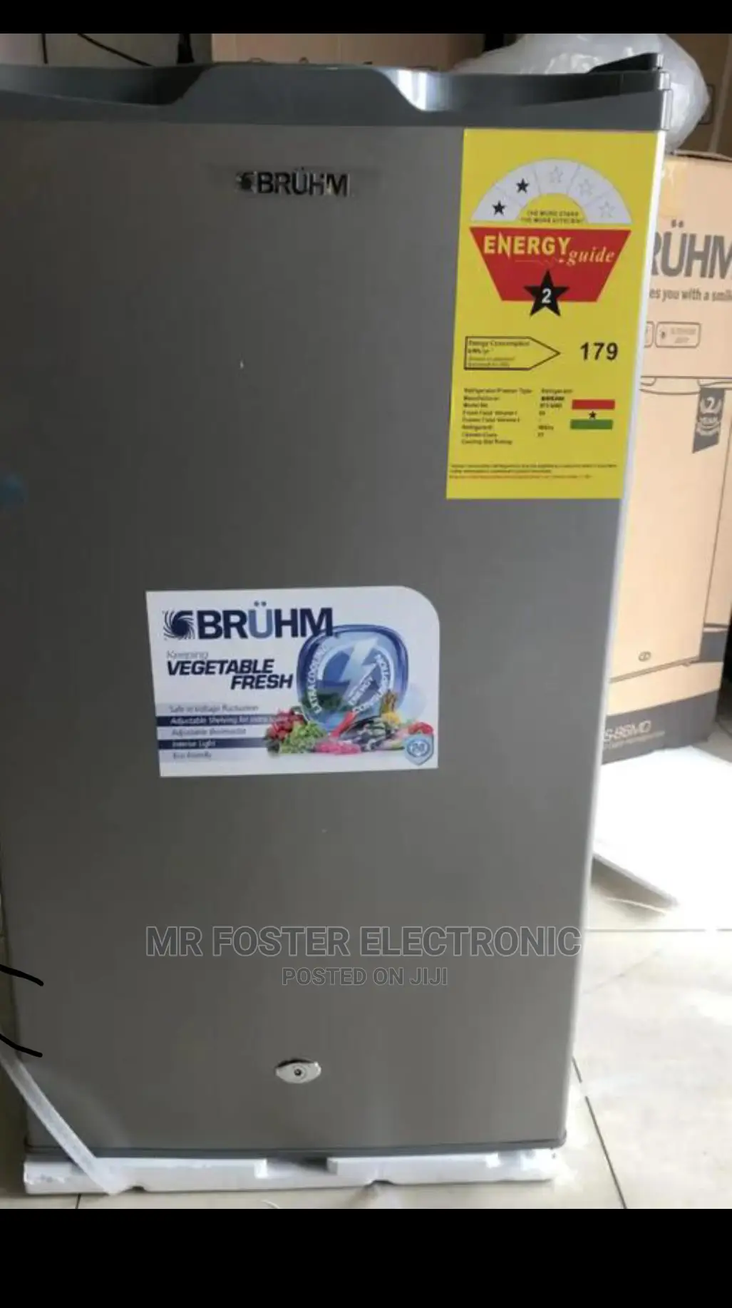 Marvelous Cooling// Bruhm Single Door Fridge With Freeze