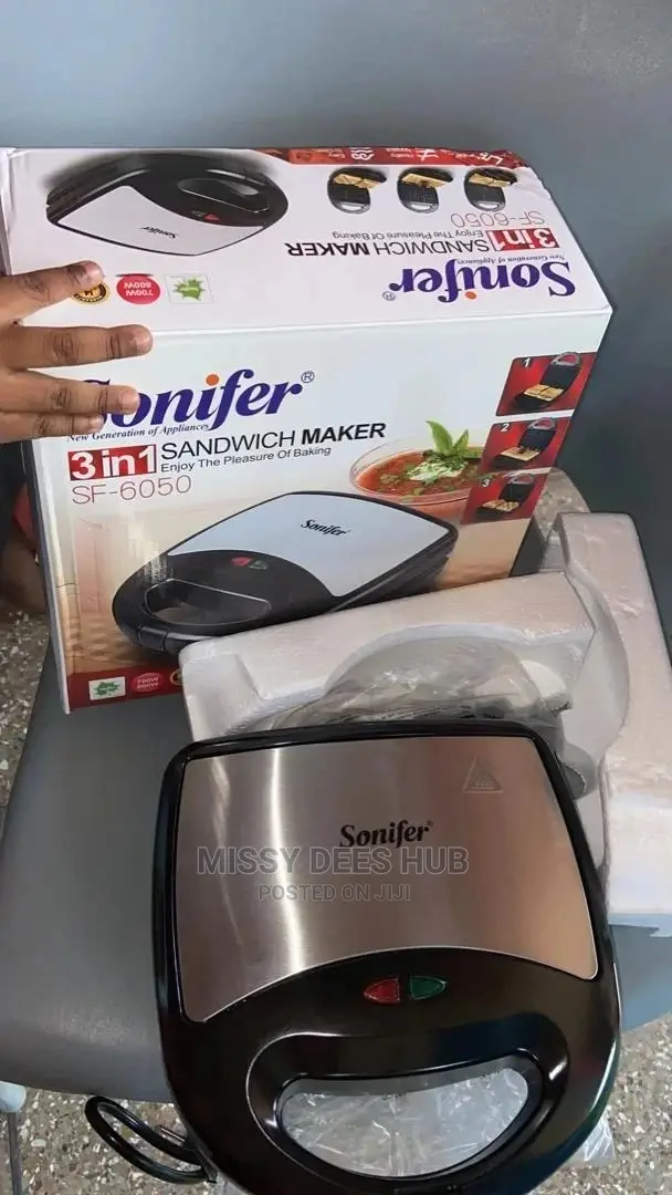 3-in-1 Sonifer Sandwich Maker