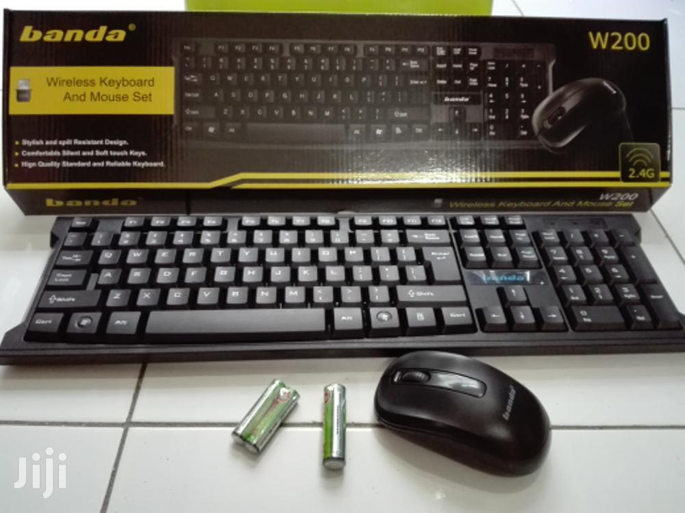 Wireless Keyboard and Mouse Set