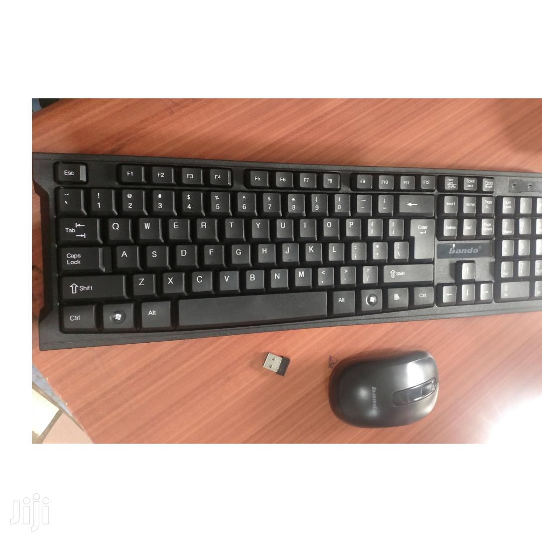 Wireless Keyboard and Mouse Set