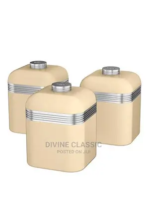 Coffee,Sugar,Tea Canister Set