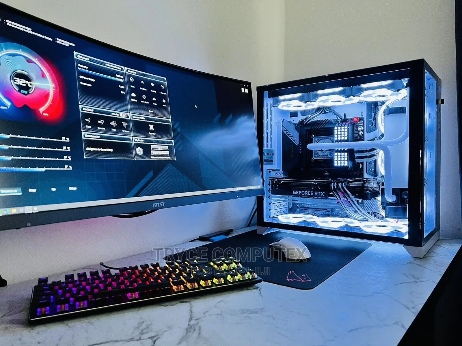 New Gigabyte GA-H110MSTX-HD3-ZK 64GB Intel Core i9 SSD 4T