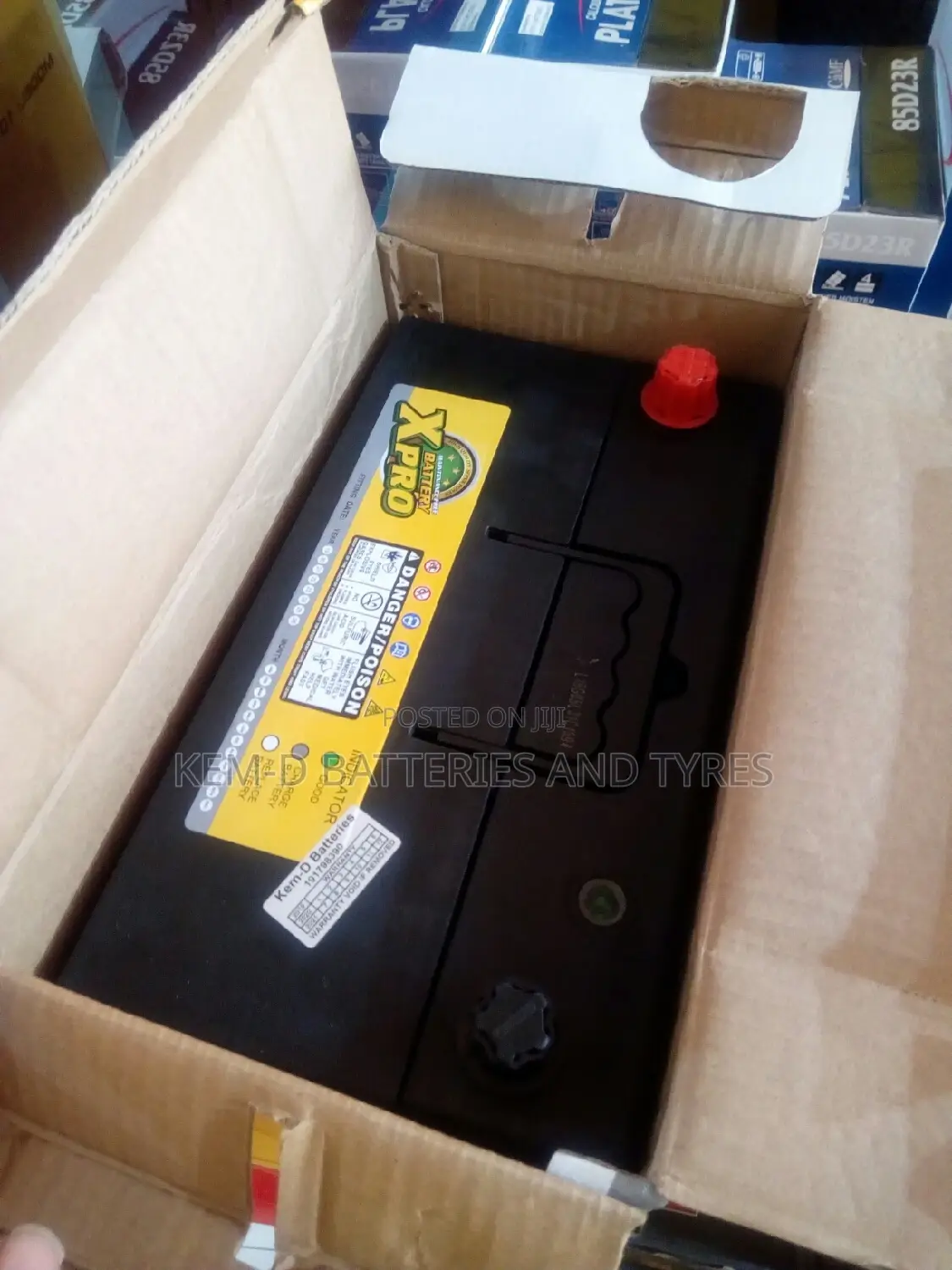 17 Plates Car Battery - Expro Batteries