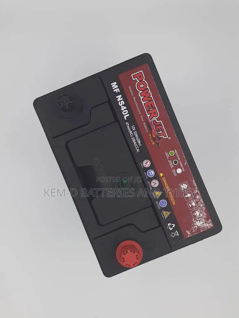 Powerjet Batteries - 12 Volts Car Battery - Free Delivery