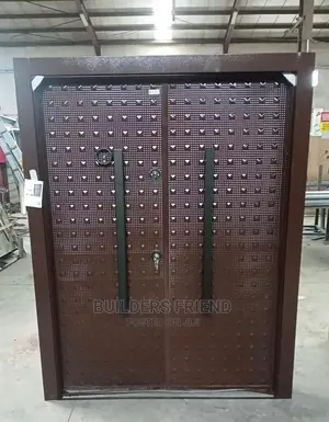 Double Full Metallic Heavyduty Security Door+All Accessories