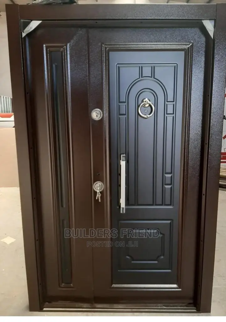 Classic Turkish One Half Heavyduty Security Entrance Door