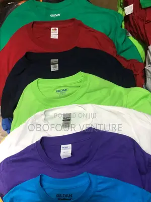 Gildan Round Neck T-Shirts From USA