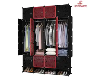 20 Cubes Plastic Wardrobe