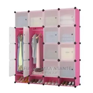 20 Cubes Plastic Wardrobe