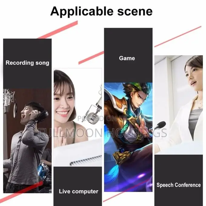 V8 Sound Card for Pc Mobile Phones Singing and Record
