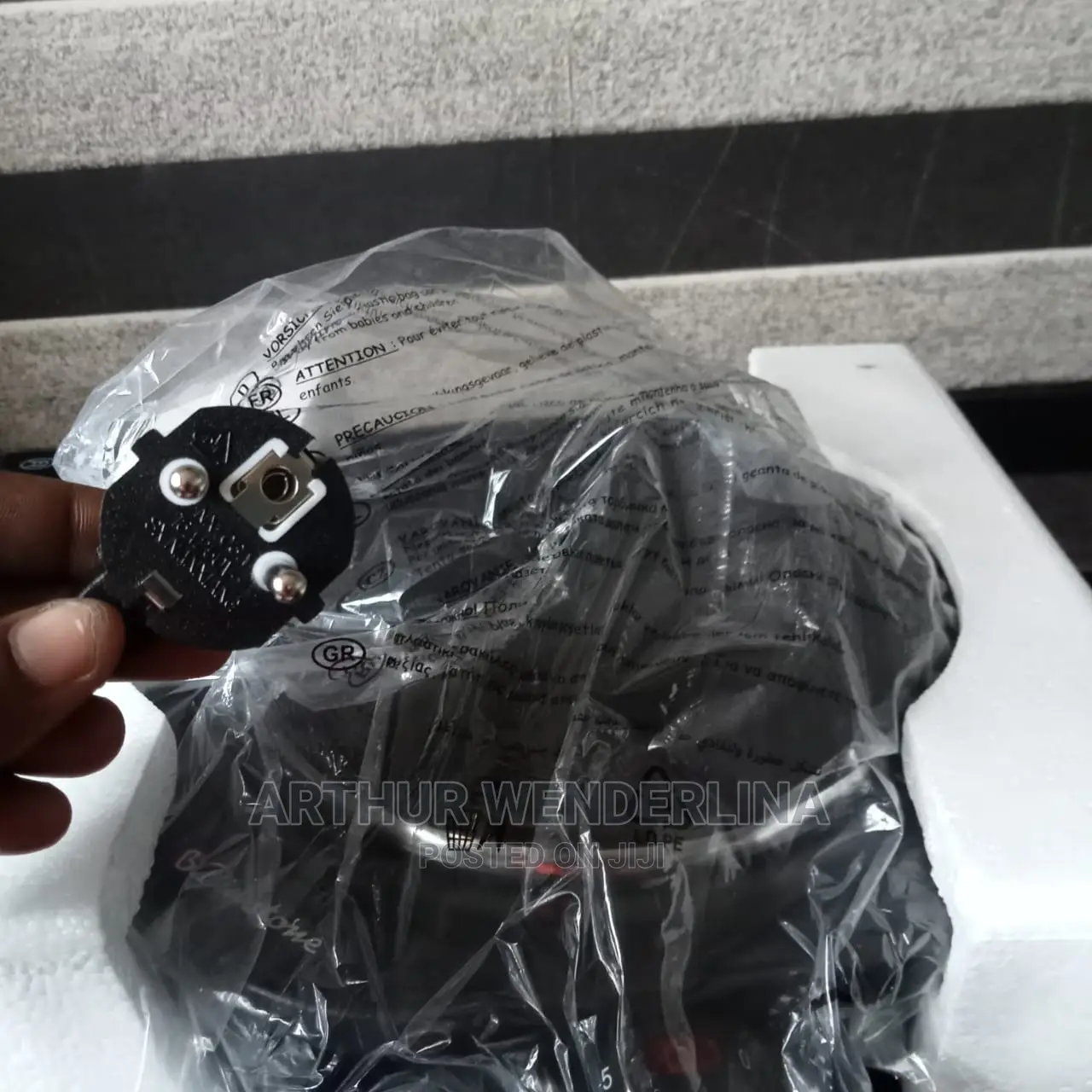 Binatone Electric Cooking Plate (Black in Colour) Single.