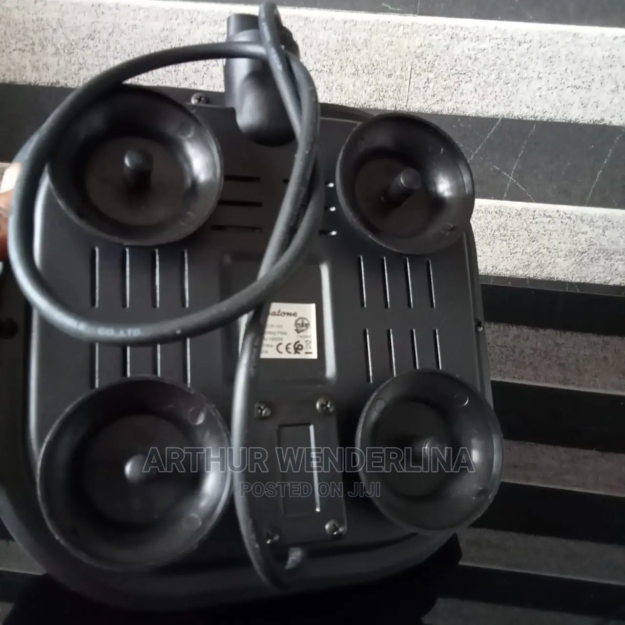 Binatone Electric Cooking Plate (Black in Colour) Single.
