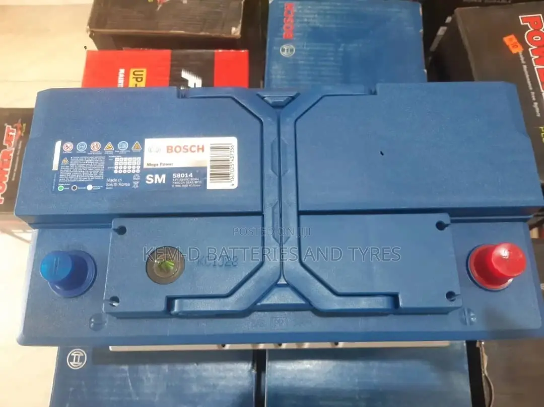 17 Plates Battery - Bosch 80ah 12V