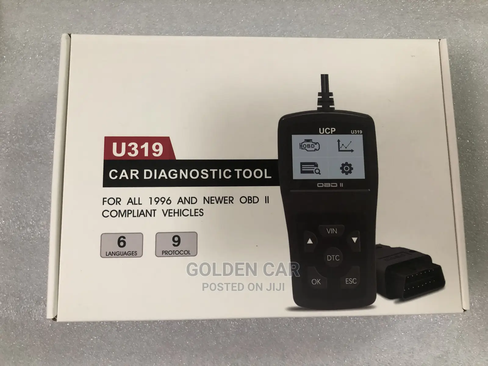 U319 OBD2 Car Diagnostic Scanner