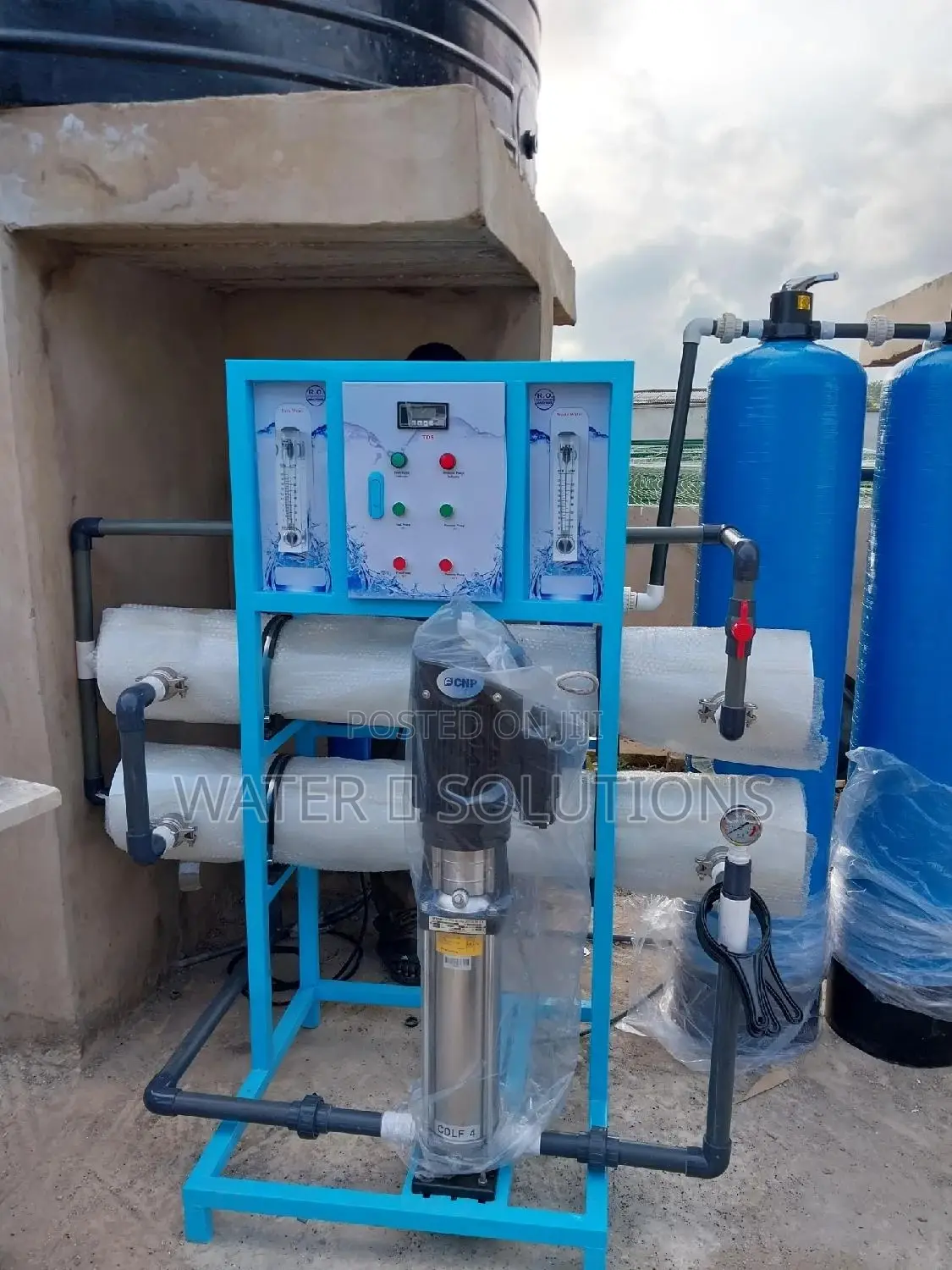Salt Water Treatment Machine