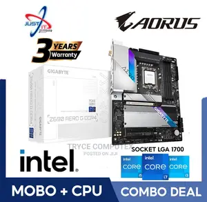 Intel Core I7 Cpu Gigabytes Aero Z690 Combo