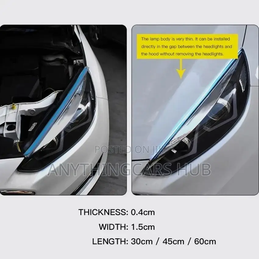 60cm Car Styling Led Auto Daytime Running and Flowing Light