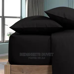 Black Bed Cover Set