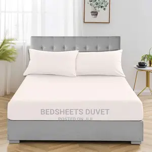 White Fitted Sheet Set