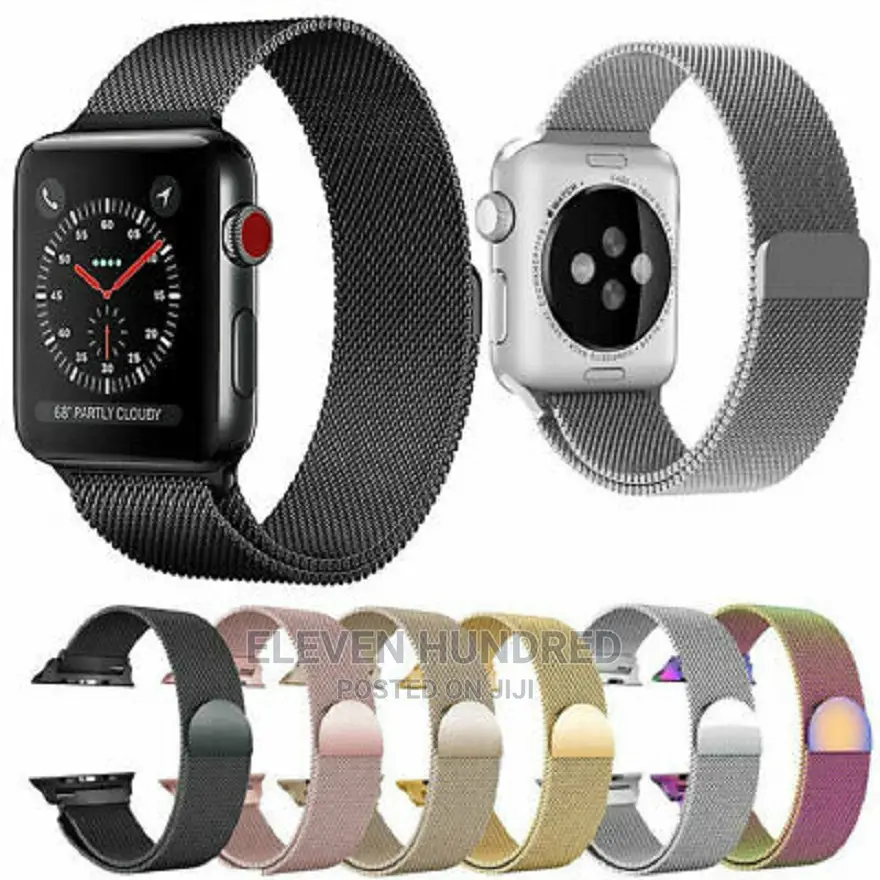 Iwatch Series 7/6/5/4/3/2/1. Band With Screen Protector Case
