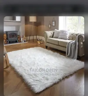 Fluffy Center Rug Available in Diff Colors **Size:180x 120cm