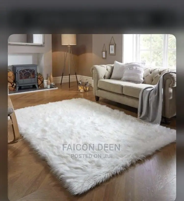 Fluffy Center Rug Available in Diff Colors **Size:180x 120cm