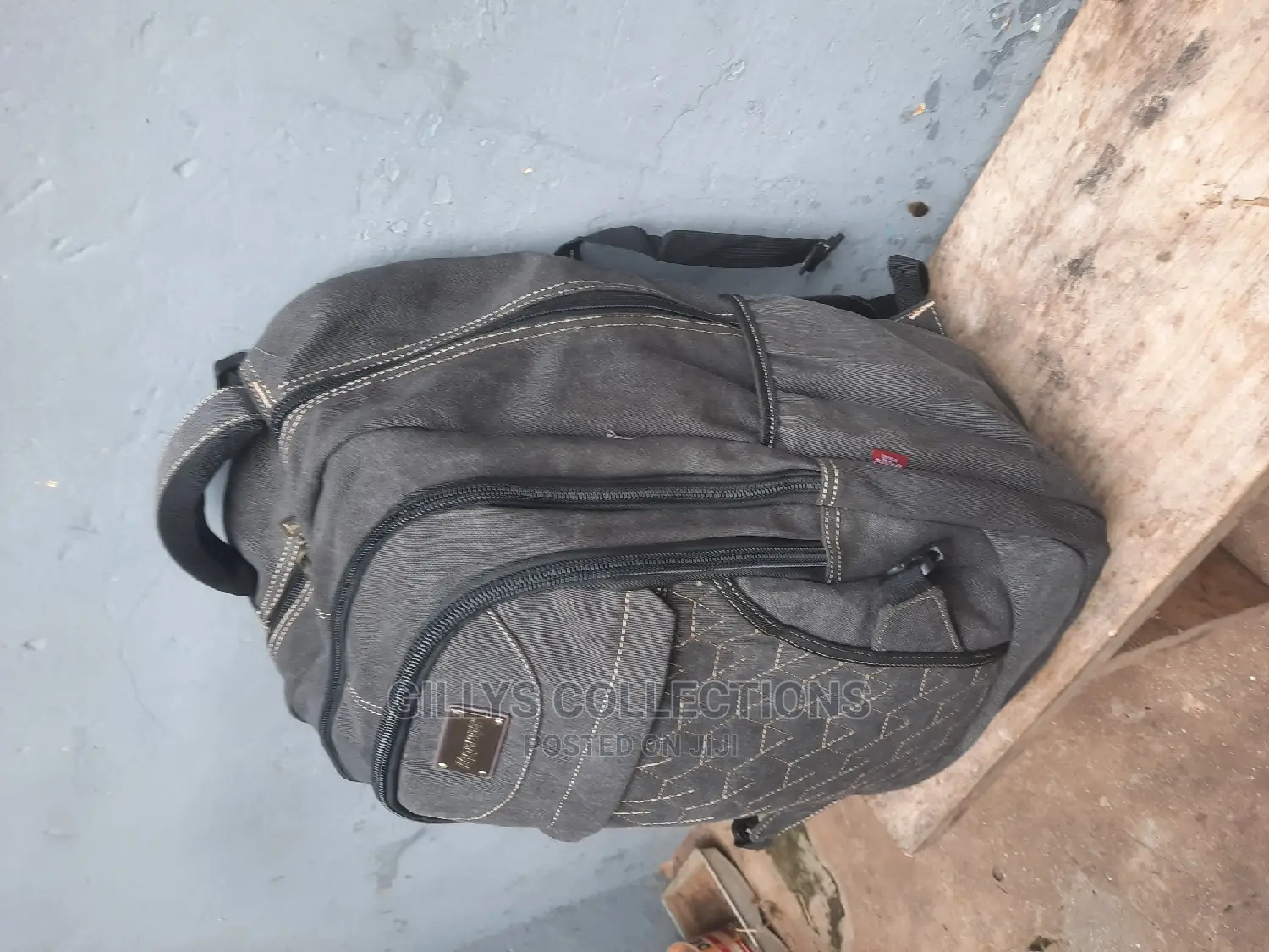 Black Durable Multipurpose Military Bag