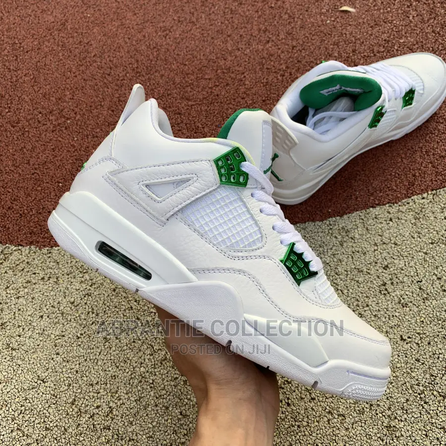 Jordan Retro 4 Metallic Green