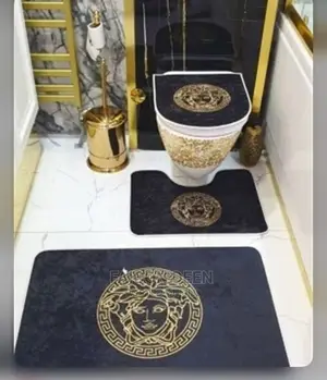 Bathroom Toilet Set Mat( Also in Diff Colors Design